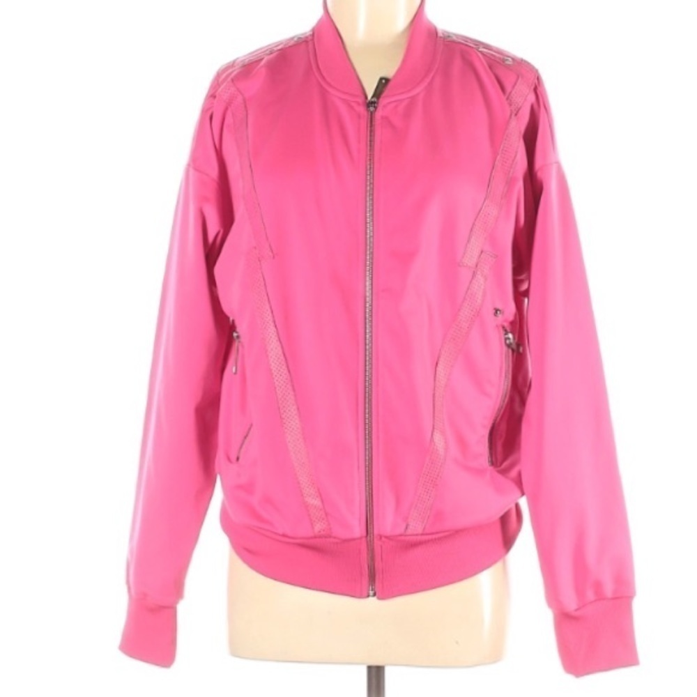 Women's Pink Bomber Jacket